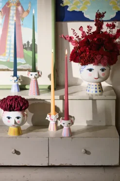 Sale Bjørn Wiinblad Candelabro Eva 9,5 cm, Rosa