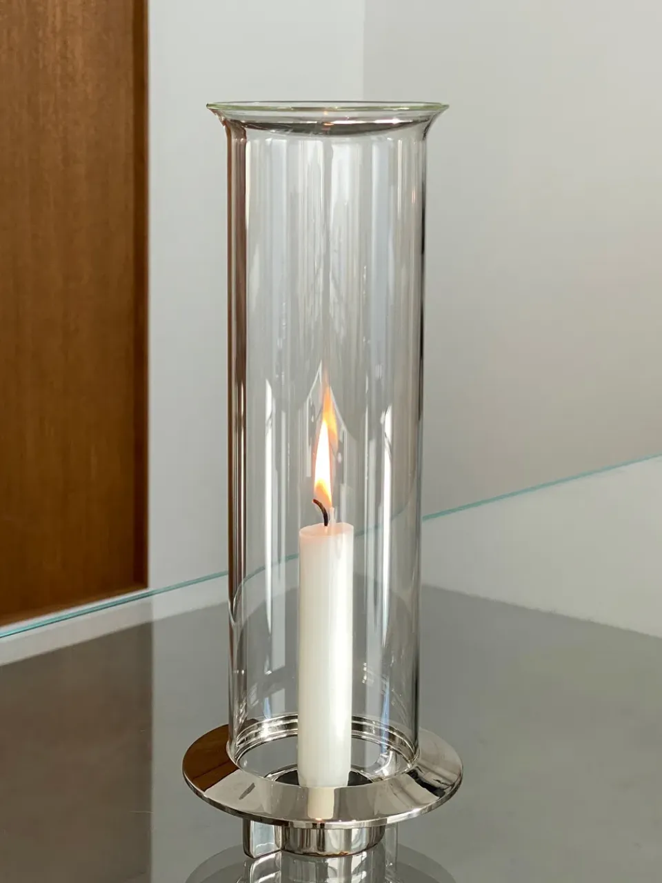 Sale KLONG Candelabro Fyr, Nickel Plateado