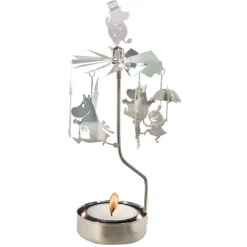 Discount Pluto Design Candelabro giratorio Mumin, Familia Mumin Plateado