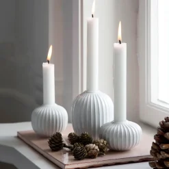 New Kähler Candelabro Hammershøi mediano, Blanco
