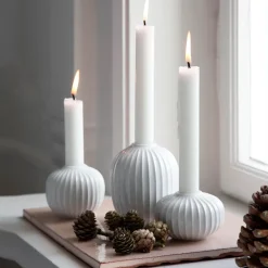 Discount Kähler Candelabro Hammershøi pequeño, Blanco