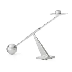 Outlet Audo Copenhagen Candelabro Interconnect 42,5 cm, Stainless steel Plateado