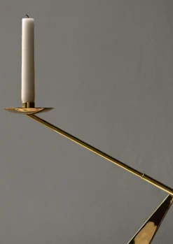 Discount Audo Copenhagen Candelabro Interconnect 70 cm, Polerad latón Color dorado