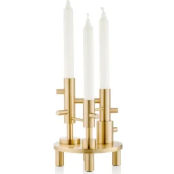 Best Fritz Hansen Candelabro Jaime Hayon grande, Latón Color dorado