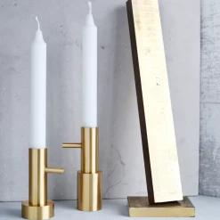 Hot Fritz Hansen Candelabro Jaime Hayon Single latón, #1 Color dorado