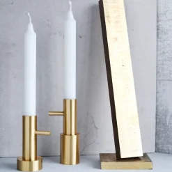 Sale Fritz Hansen Candelabro Jaime Hayon Single latón, #2 Color dorado