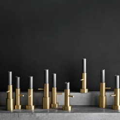 Sale Fritz Hansen Candelabro Jaime Hayon Single latón, #2 Color dorado