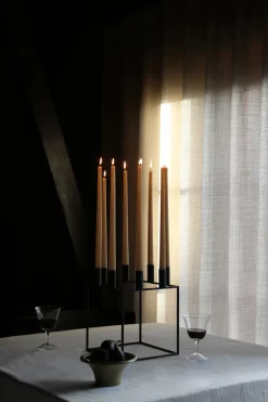 Hot Audo Copenhagen Candelabro Kubus 8, Negro