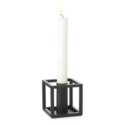 Sale Audo Copenhagen Candelabro Kubus 1, Negro