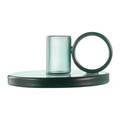 Discount Muurla Candelabro Loop Ø11 cm, Azul verdoso Verde