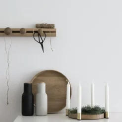 Discount Applicata Candelabro Luna maxi, roble-latón BeigeColor dorado