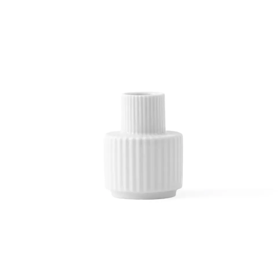 Hot Lyngby Porcelæn Candelabro Lyngby , 7 cm Blanco