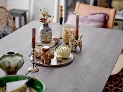 Sale Bloomingville Candelabro Mamie 2 piezas, gres Multi