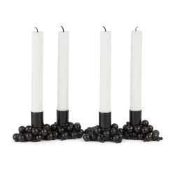 New Gejst Candelabro Molekyl 4, Negro