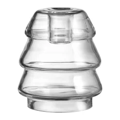 Muurla Candelabro 10,5 cm, Abeto Transparente
