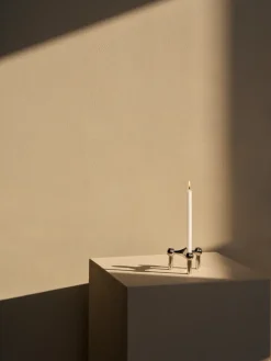 Online STOFF Candelabro Nagel, cromo Plateado