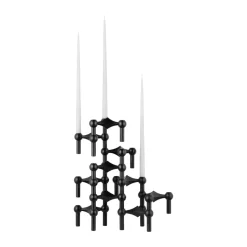 Sale STOFF Candelabro Nagel, mate Negro
