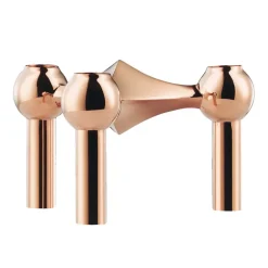 Outlet STOFF Candelabro Nagel, oro Rosa