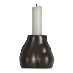Outlet Byon Candelabro Nature 9,5 cm, Brown Marrón