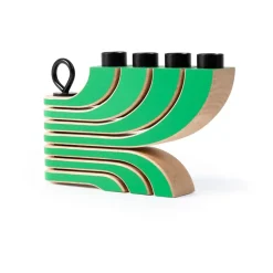 Clearance Design House Stockholm Candelabro Nordic Light, 4 brazos, Verde