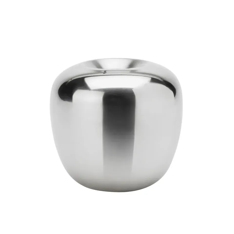 Discount Stelton Candelabro Ora acero inoxidable, Grande Plateado