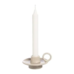 Clearance ERNST Candelabro para vela , Sand Beige
