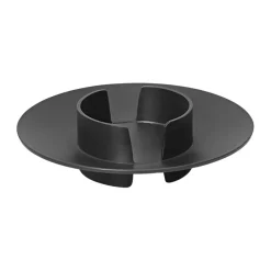 Discount Ferm Living Candelabro para vela gruesa Block, Black brass Negro