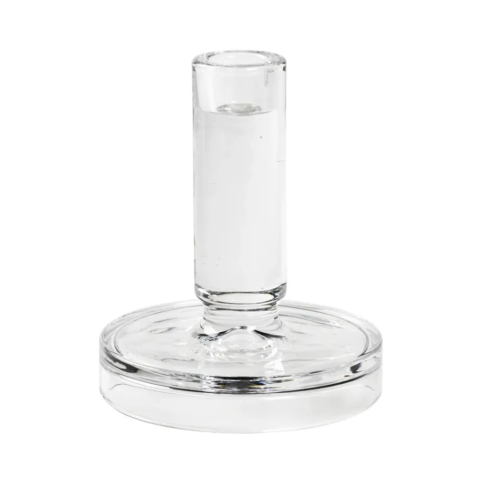 Best Broste Copenhagen Candelabro Petra, 14 cm Transparente