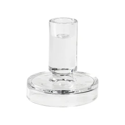 Sale Broste Copenhagen Candelabro Petra, 11 cm Transparente