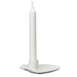Discount Byon Candelabro Shell 15,5 cm, White Blanco