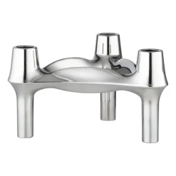 Sale STOFF Candelabro Nagel BMF, cromo Plateado