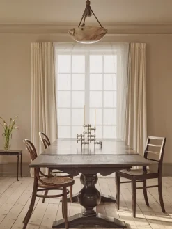 Best STOFF Candelabro Quist, Cromo cepillado Plateado