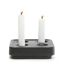 Online Born In Sweden Candelabro Stumpastaken Fyran, Negro