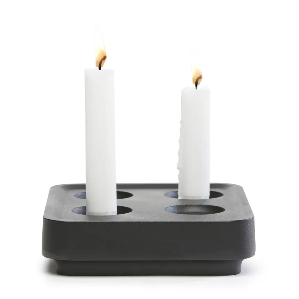 Online Born In Sweden Candelabro Stumpastaken Fyran, Negro