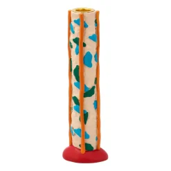 Best Villa Collection Candelabro Styles lunares 21 cm, Blue-naranja Multi