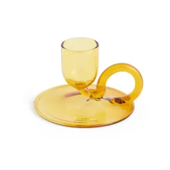 Sale HAY Candelabro Tiny curved, Yellow Amarillo