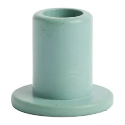 Discount HAY Candelabro Tube 5,5 cm, Emerald green Verde