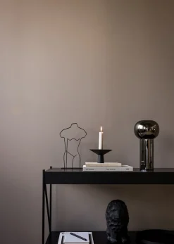 Discount Cooee Design Candelabro Uma, Black Negro