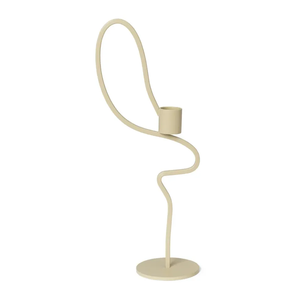 Discount Ferm Living Candelabro Valse high, Cashmere Beige