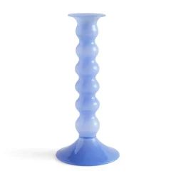 Sale HAY Candelabro Wavy grande 21 cm, Jade light blue Azul