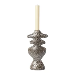 Sale Ferm Living Candelabro Yara large, Punto Marrón