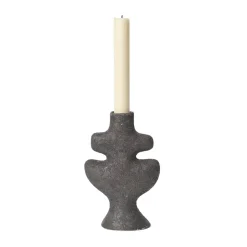 New Ferm Living Candelabro Yara small, Hierro rústico Gris