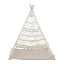 Online Bloomingville Carpa infantil Herle 100 cm, Nature Blanco