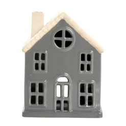Discount Lene Bjerre Casa decorativa Hollia 18 cm, Dark grey Gris