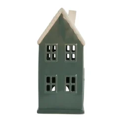 New Lene Bjerre Casa decorativa Hollia 29 cm, Dark green Verde