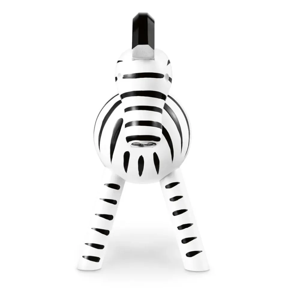 Kay Bojesen Denmark Cebra de madera, negro-blanco Marrón