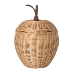 Outlet Ferm Living Cesta Apple, pequeña Beige