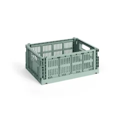 Online HAY Cesta Colour Crate M 26,5x34,5 cm, Sage green Verde