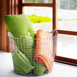 Outlet KORBO Cesta de alambre Classic 50, acero galvanizado Plateado