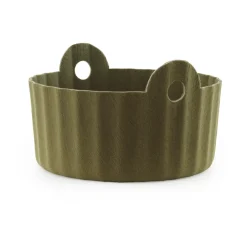 Discount Normann Copenhagen Cesta de almacenamiento Colu Basket Ø44 cm, Oliva Verde